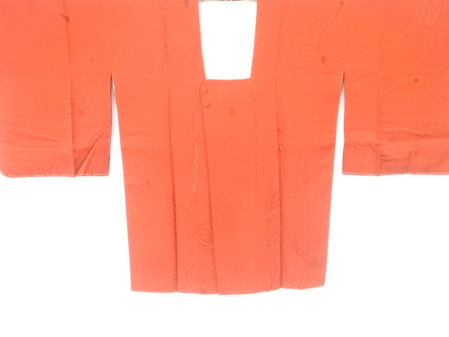 JAPANESE KIMONO / VINTAGE MICHIYUKI COAT / SILK / KUMIHIMO CORD PATTERN